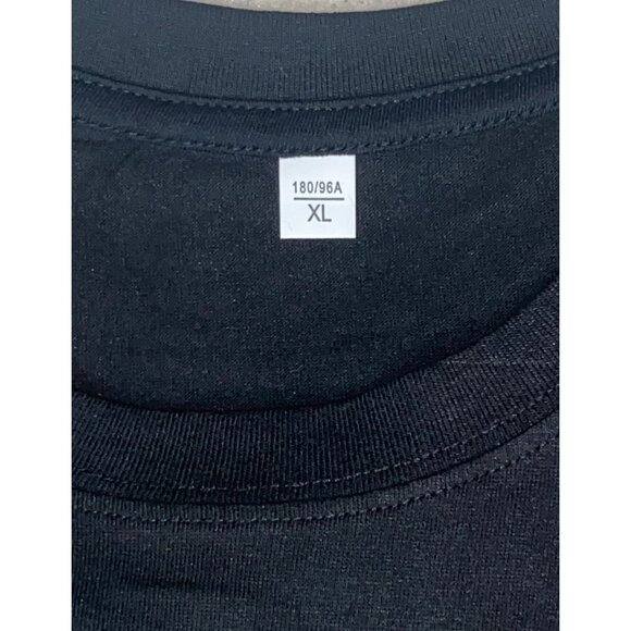 They Not Like Us Black T-Shirt XL Colorful Graphic Short Sleeve Cotton Crewneck - Picture 5 of 5